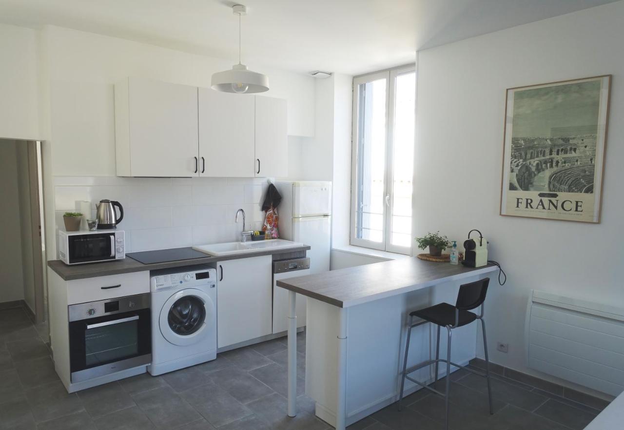 Maison Carrée/Coeur historique de Nîmes - Superbe Appt 55m² Esterno foto